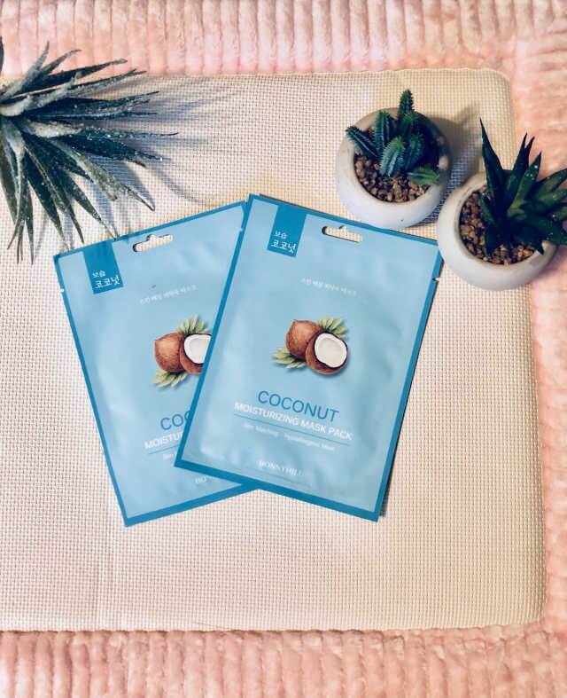 BONNYHILL,Coconut Moisturizing Mask Pack ,มาส์กBONNYHILL,Coconut Moisturizing Mask Pack รีวิว,Coconut Moisturizing Mask Pack ราคา.บอนนี่ฮีล