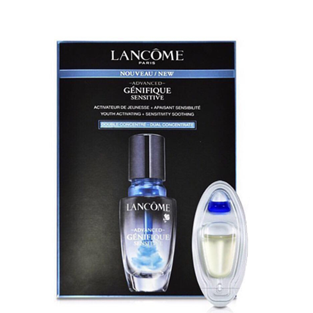 Lancome Advance Genifique Sensitive 4ml เซรั่มสูตรใหม่ล่าสุดในกลุ่ม Génifique ฟื้นฟูบำรุงผิวยามค่ำคืน เพื่อเผยผิวสวยอ่อนเยาว์