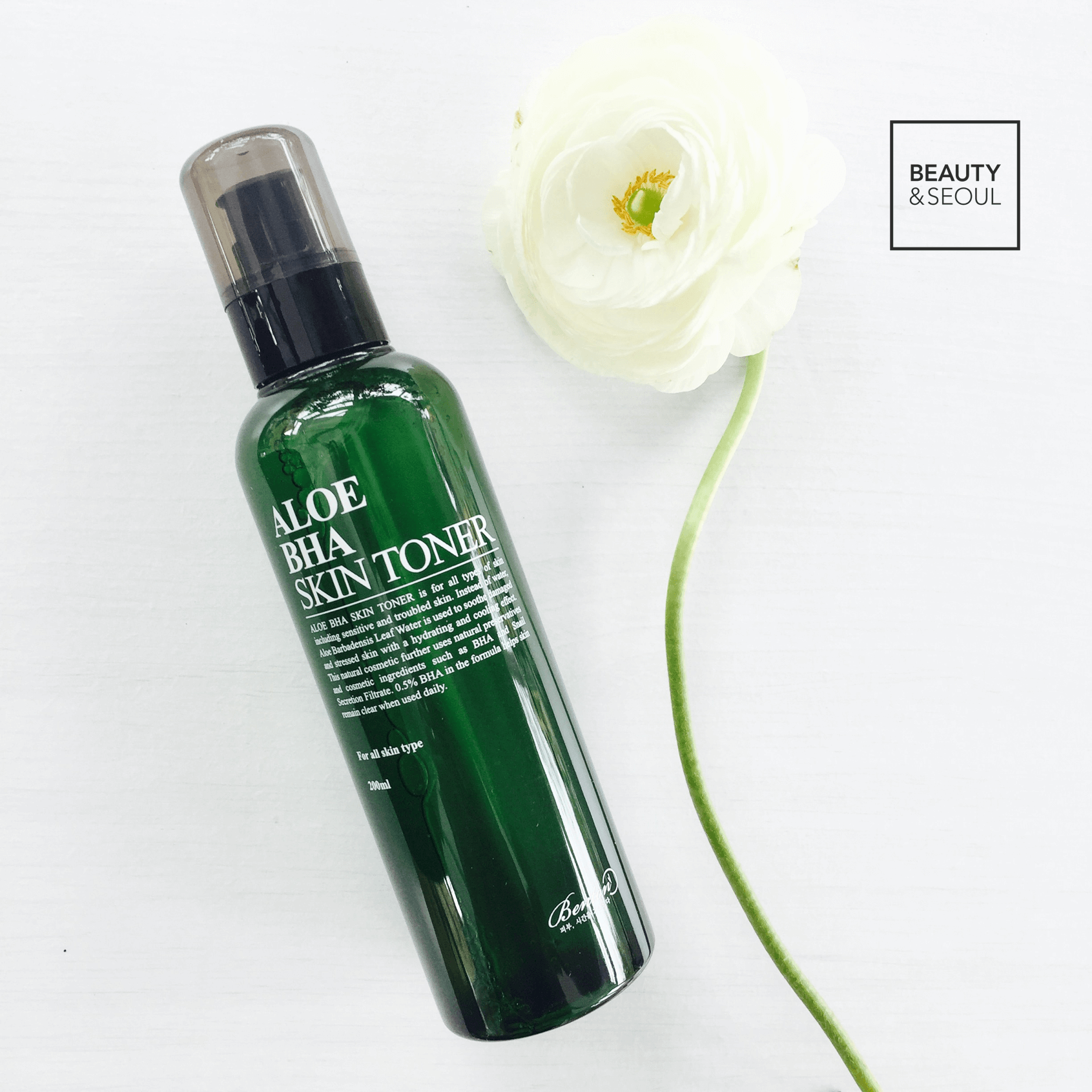 BENTON , BENTON Aloe BHA Skin Toner ,  Aloe BHA Skin Toner , Skin Toner , Toner Aloe , โทนเนอร์ , โทนเนอร์อโลเวร่า