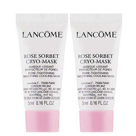 Lancome Rose Sorbet Cryo Mask