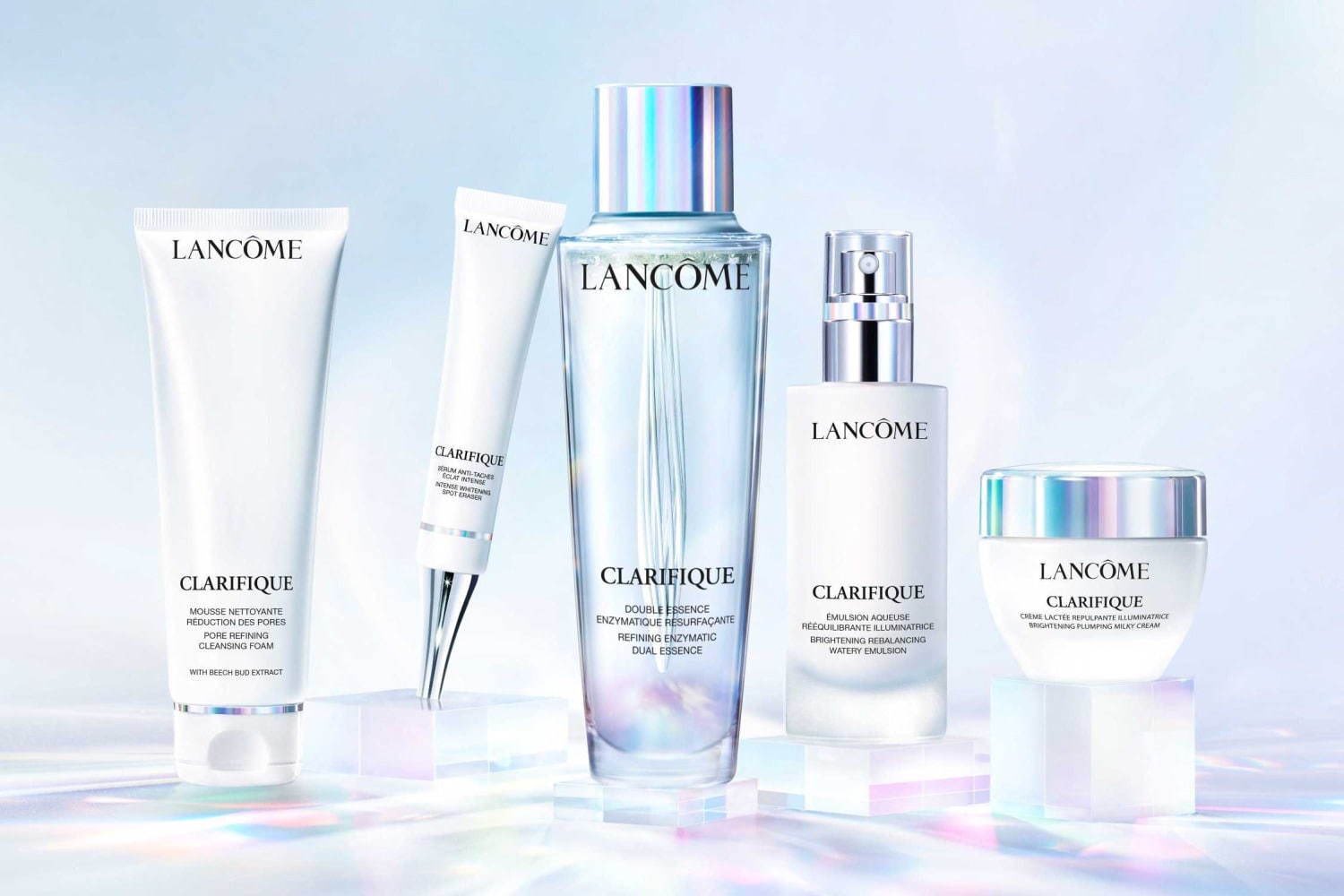 LANCOME Clarifique Pore Refining Cleansing Foam 50ml โฟมล้างหน้า LANCÔME สูตรไม่ทำให้ผิวแห้ง ช่วยปรับสภาพผิวและทำให้คุณมีผิวที่เรียบเนียนพร้อมล้างสิ่งสกปรกในแต่ละวัน